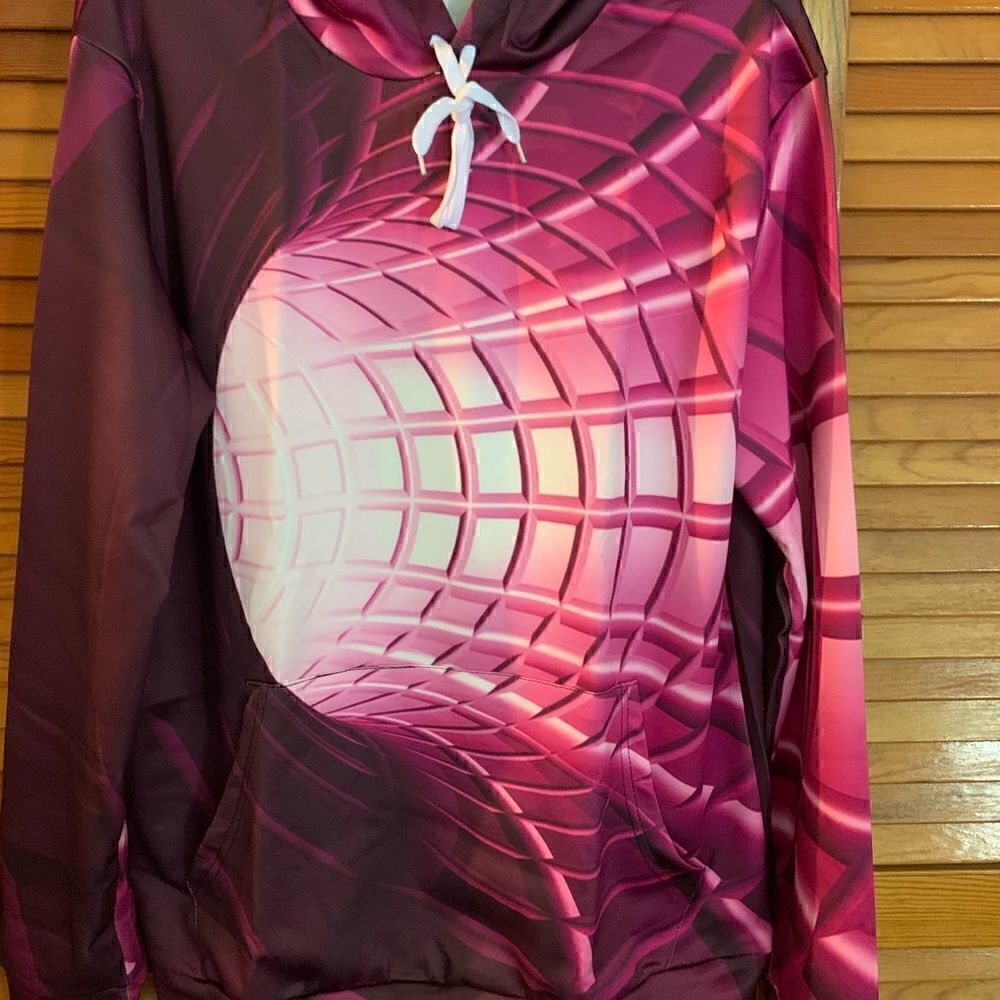 New without tags! 3D Graphics Awesome Unisex Hoodie Size Small